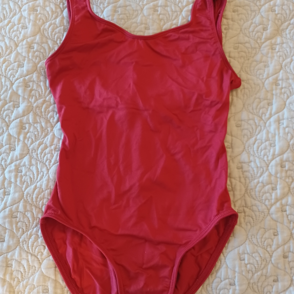 Red leotard. Child 8-10.